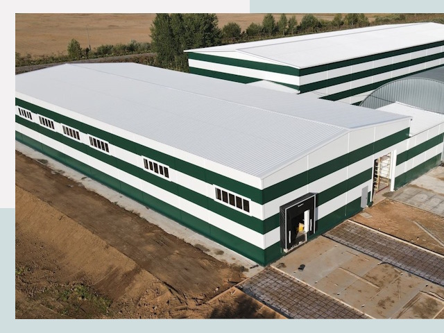 Строительство овощехранилищ в Миассе