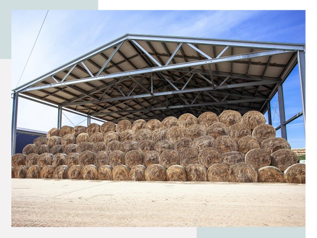 Строительство сенохранилищ в Миасс от 610 руб.