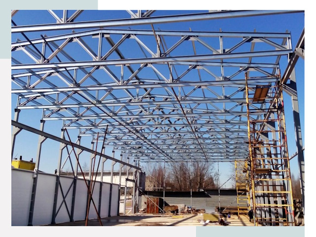 Строительство цехов в Миасс от 610 руб. под ключ