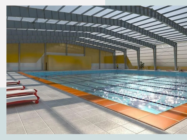 Строительство крытых бассейнов в Миассе