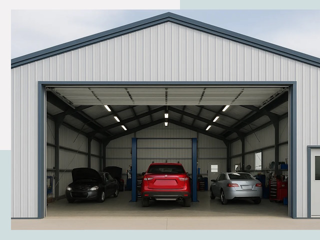 Ангары из сэндвич панелей от 610 руб. в Миасс