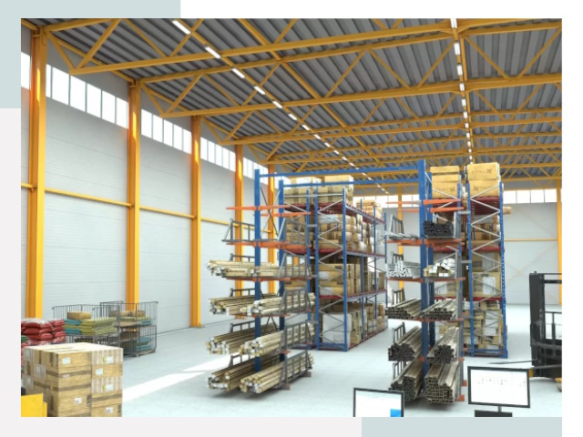 Типовые ангары в Миассе