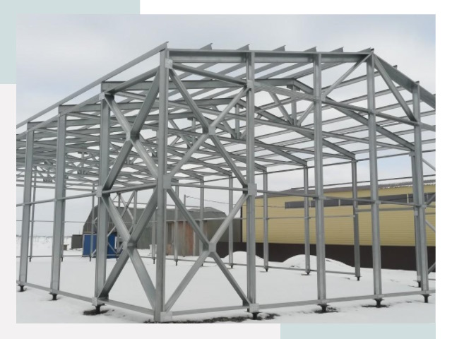 Каркасные ангары в Миассе