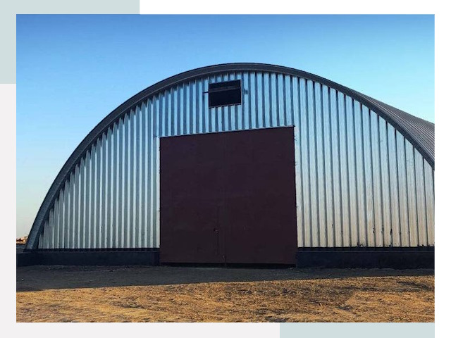 Арочные ангары в Миассе