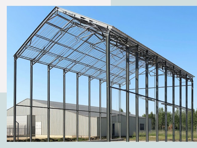 Прямо стенные ангары от СтальСтрой-Мсс по цене 610 руб.