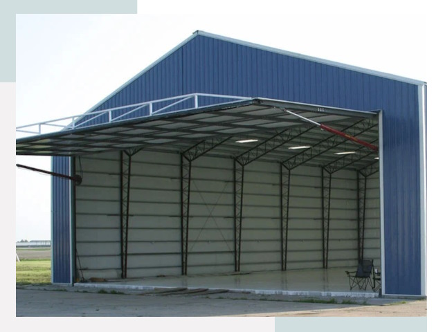 Прямо стенные ангары в Миассе