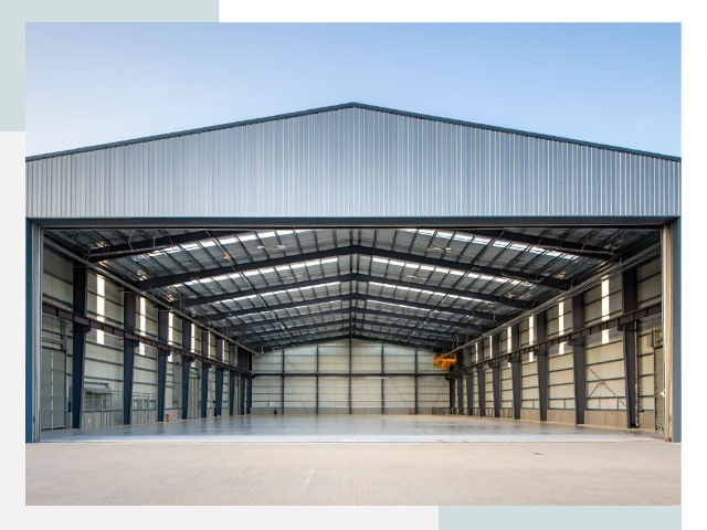 Большие ангары в Миассе