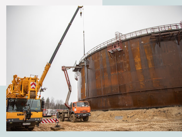 Монтаж резервуаров в Миассе от 610 руб. за м³