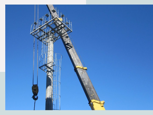 Монтаж осветительных мачт в Миасс от 610 руб.