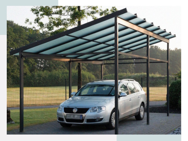 Навесы для автомобилей в Миассе