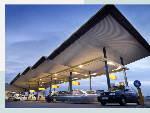 Навесы для АЗС в Миасс от 610 руб. - Защита и комфорт