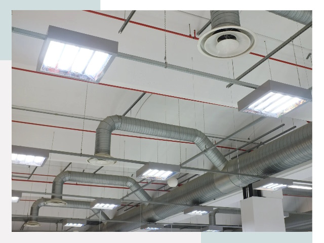 Вентиляция ангаров в Миассе