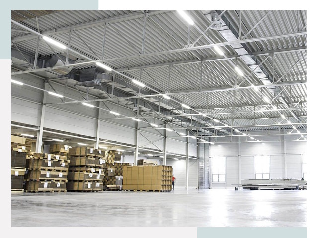 Освещение ангаров в Миассе