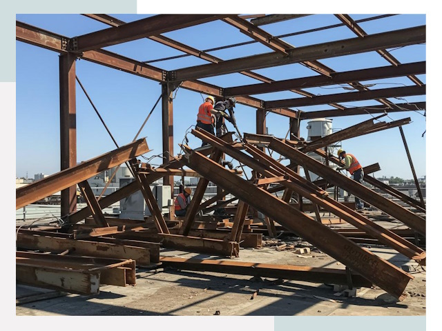 Демонтаж металлоконструкций в Миассе от 610 руб.