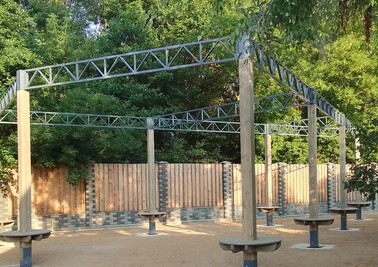 Терраса из металлоконструкций под ключ, проектирование, изготовление и монтаж от СтальСтрой-Мсс